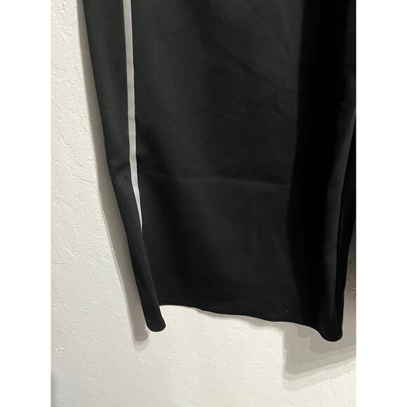 DLC Pants Womens XS Wide Leg Stripe Black Pull One Active Stretch Comfort Travel - Picture 4 of 6